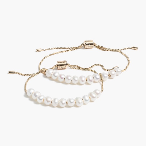 J. Crew Jewelry - J. CREW Freshwater Pearl Set of Two Bracelets
